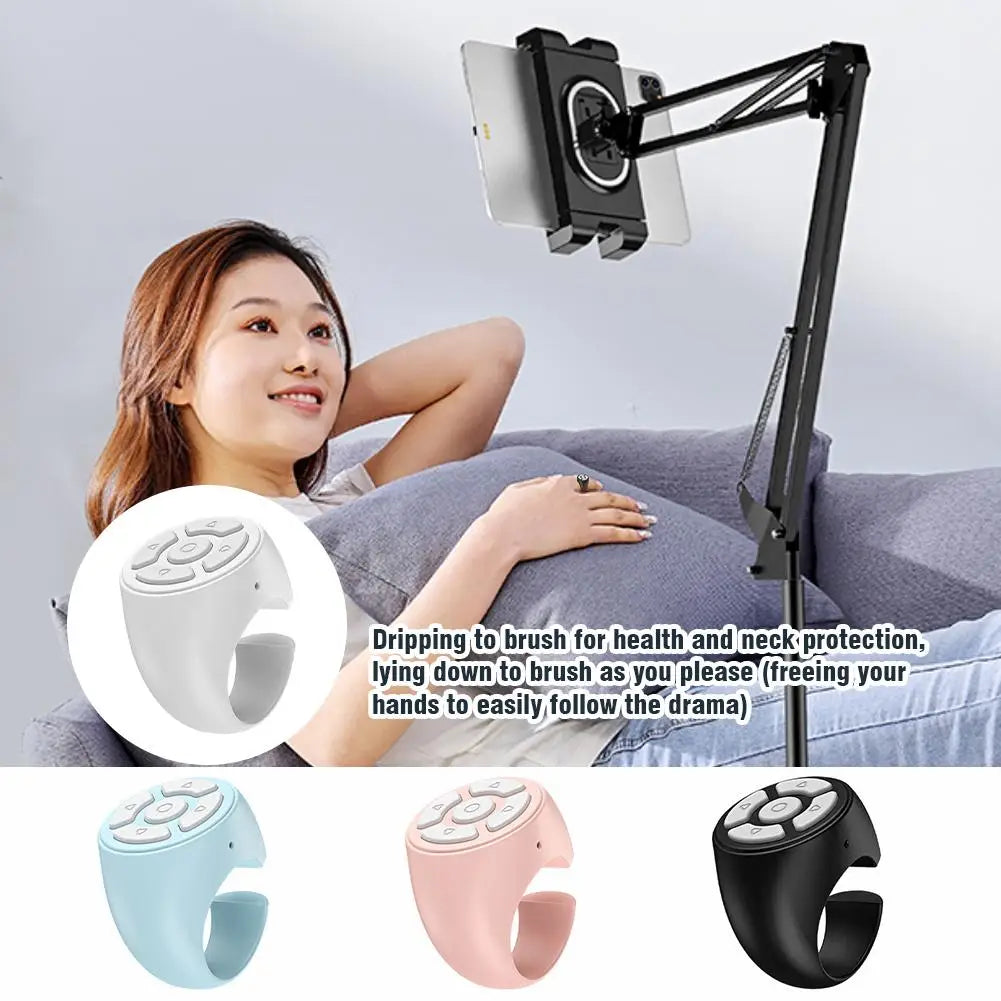 Bluetooth ring remote control tablet phone camera controller remote control page turning