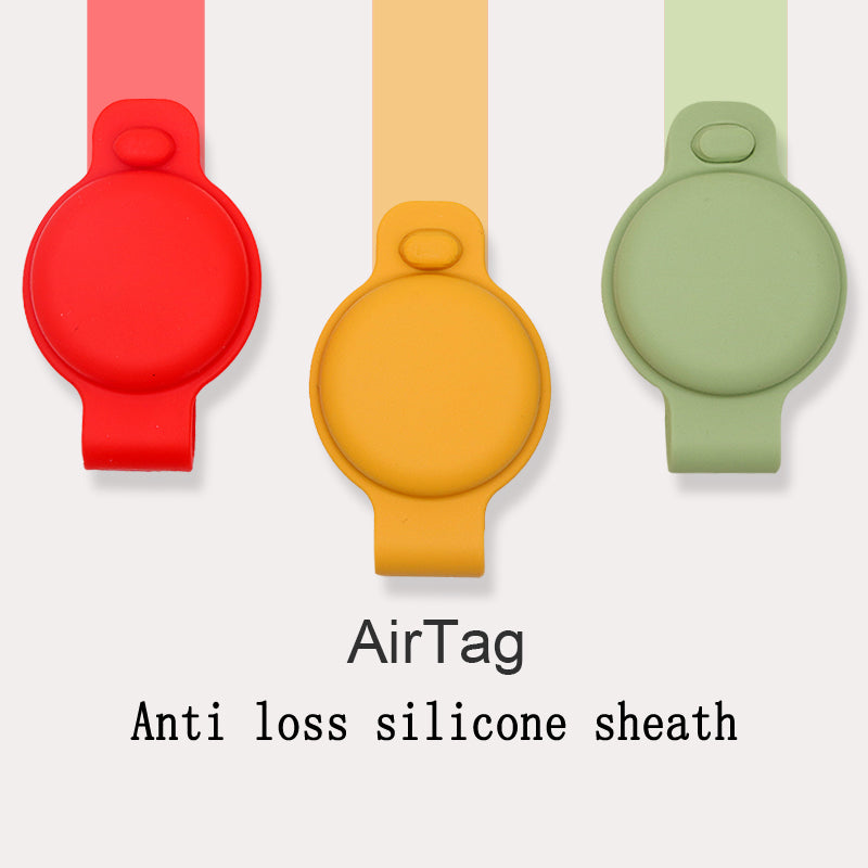 Suitable for Apple Airtag Silicone Protective Case Pet Loss Prevention Protective Case